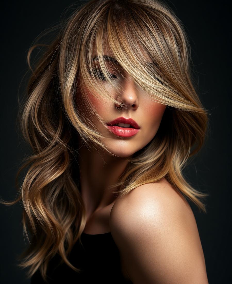 Balayage caramelo